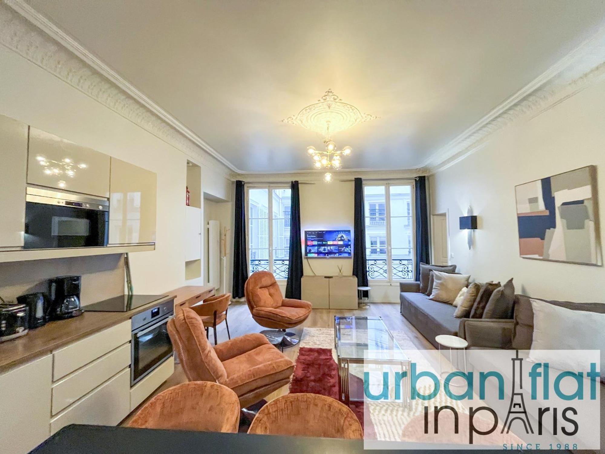 Urban Flat 63 - 3 Bedrooms Flat Champs-elysees Mermoz * Paris